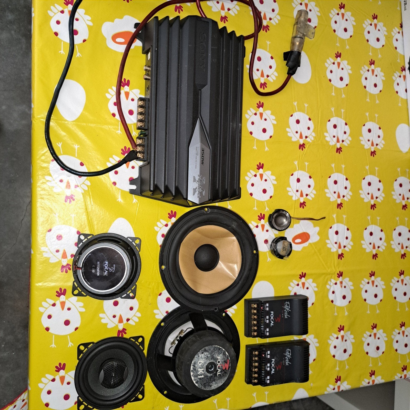 AUDIO INSTALLATIE COMPETITIE FOCAL, Auto diversen, Autospeakers, Ophalen