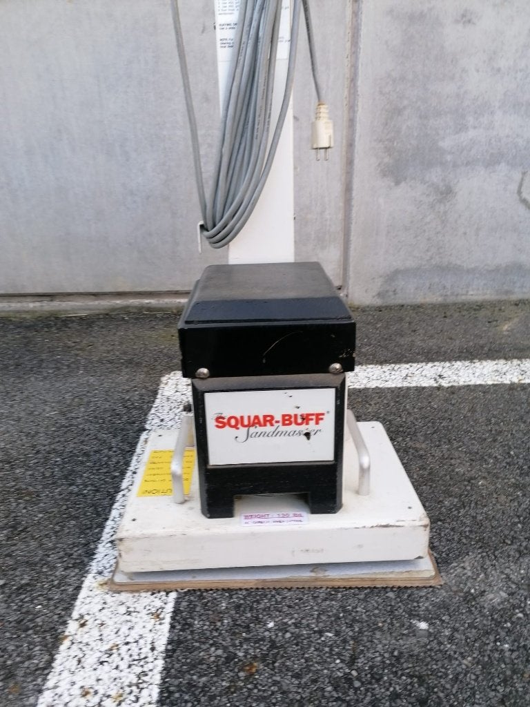 Parket poliermachine the square-buff Sandmaster, Ophalen, Zo goed als nieuw, Overige typen