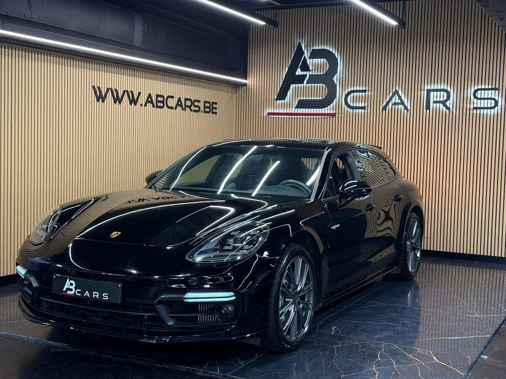 Porsche Panamera 4 e-Hybrid 2.9 V6 * TURISMO * GAR 12 MOIS *, Auto's, Automaat, 4 zetels, Gebruikt, Zwart