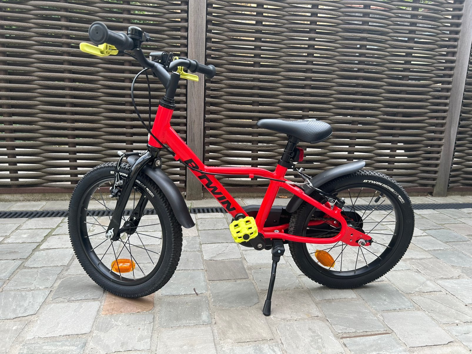 Kinderfiets BTwin 16 inch, Fietsen en Brommers, Ophalen, Zo goed als nieuw, 16 inch