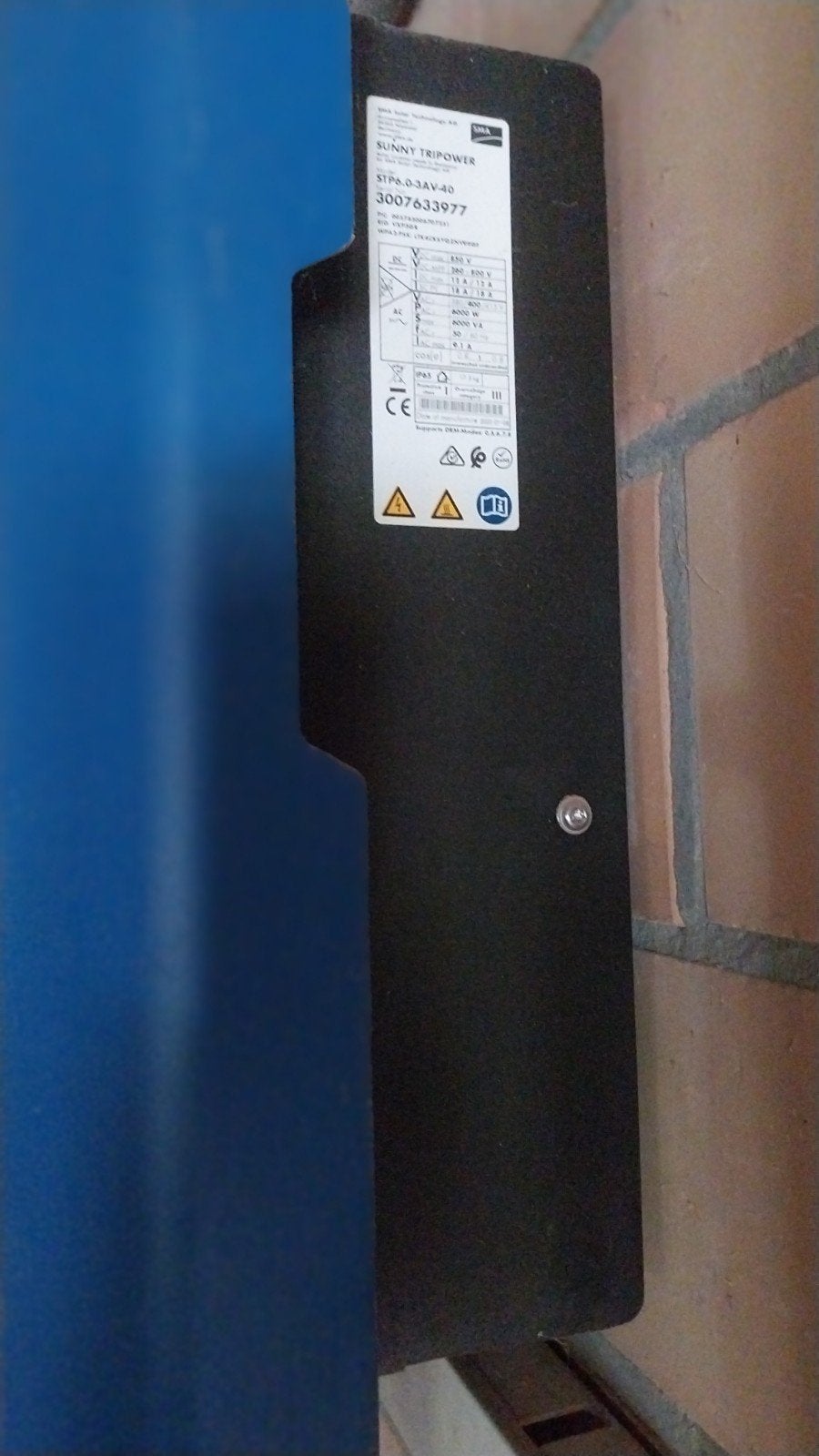 sma 3phase omvormer tripower sunny, Enlèvement, Utilisé