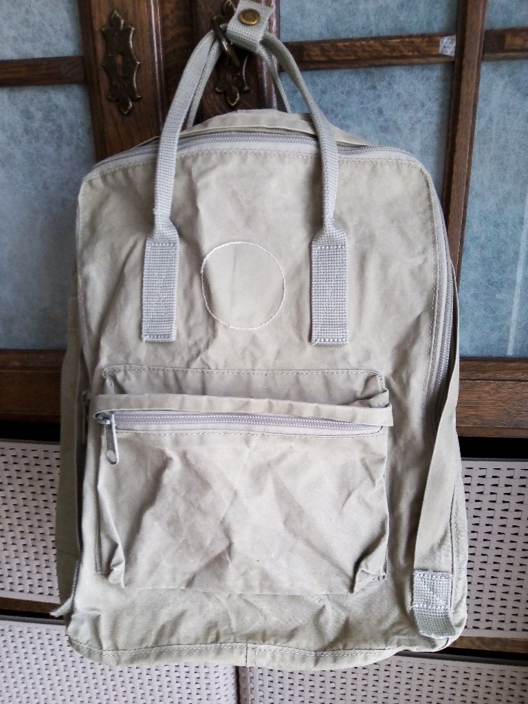 rugzak fjallraven kanken gewassen beige, Ophalen of Verzenden, Gebruikt, Rugzak