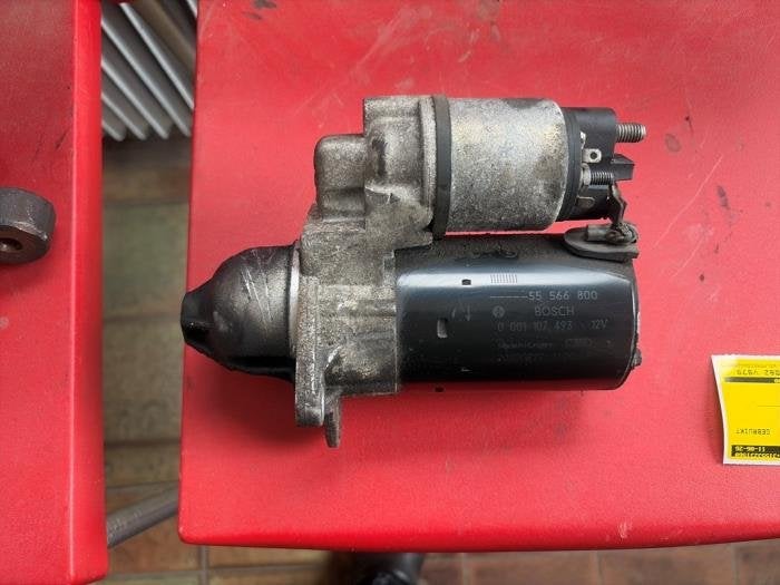 Startmotor van een Opel Astra, Gebruikt, -, -, Opel