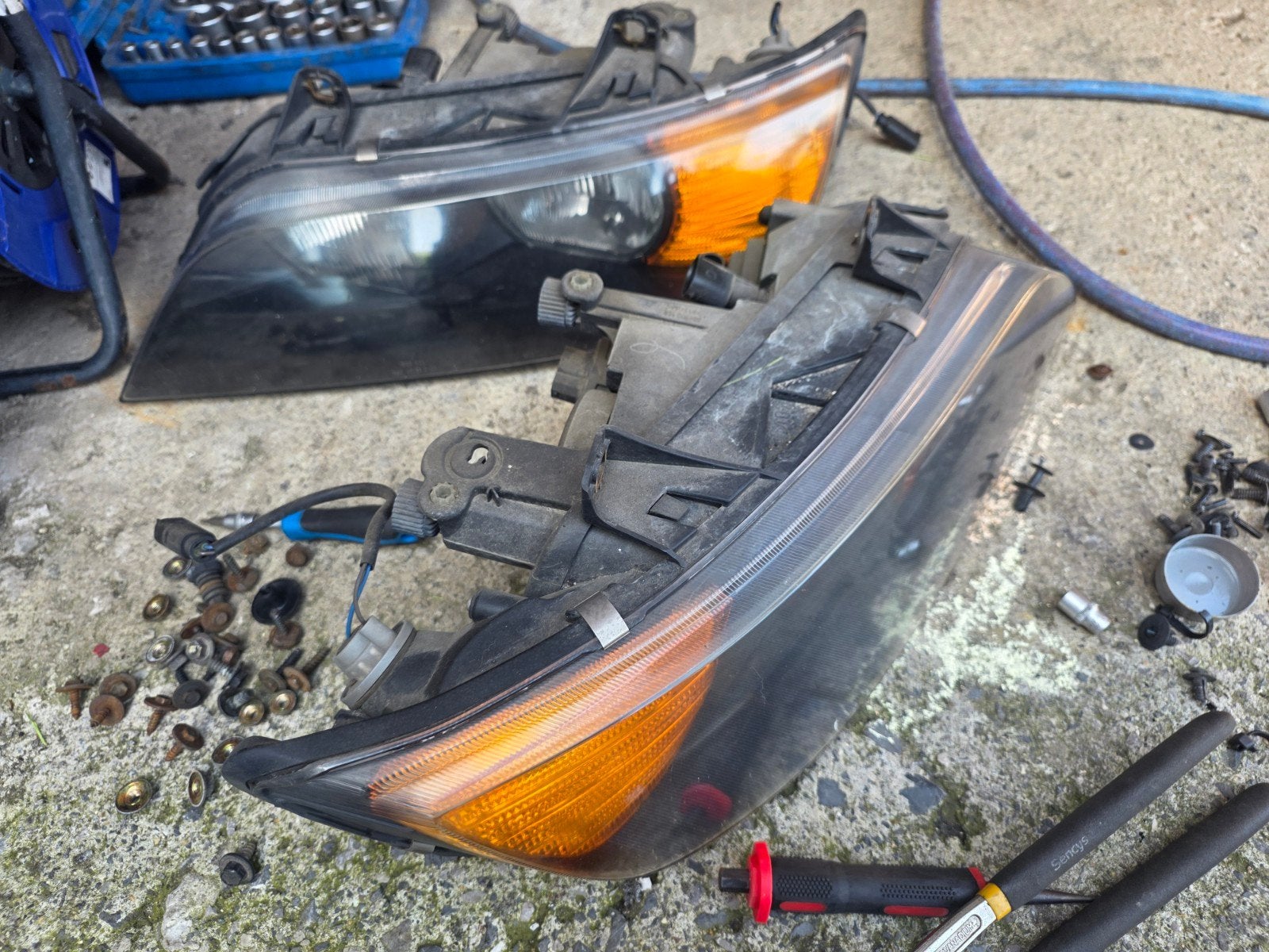 Originele BMW Z3 koplampen, Ophalen, Gebruikt, BMW