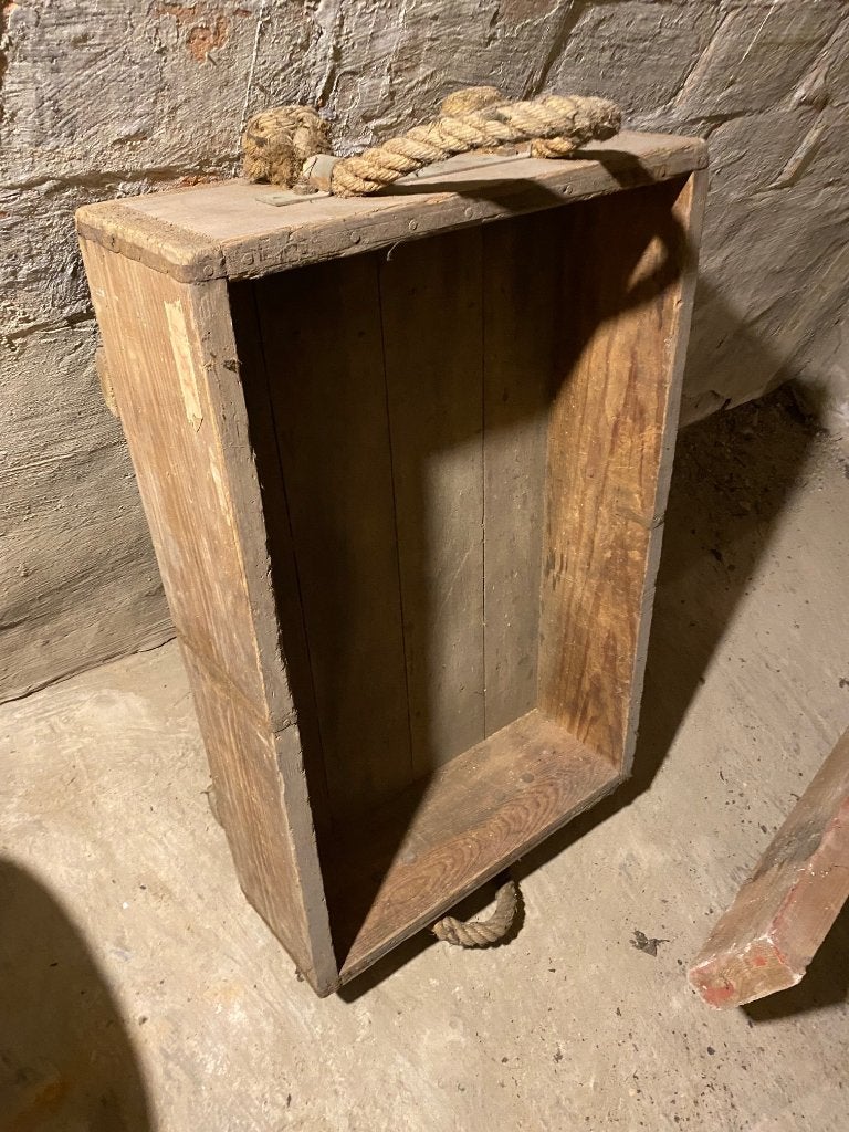 Houten bak, Ophalen, Minder dan 50 cm, Gebruikt, 50 tot 100 cm