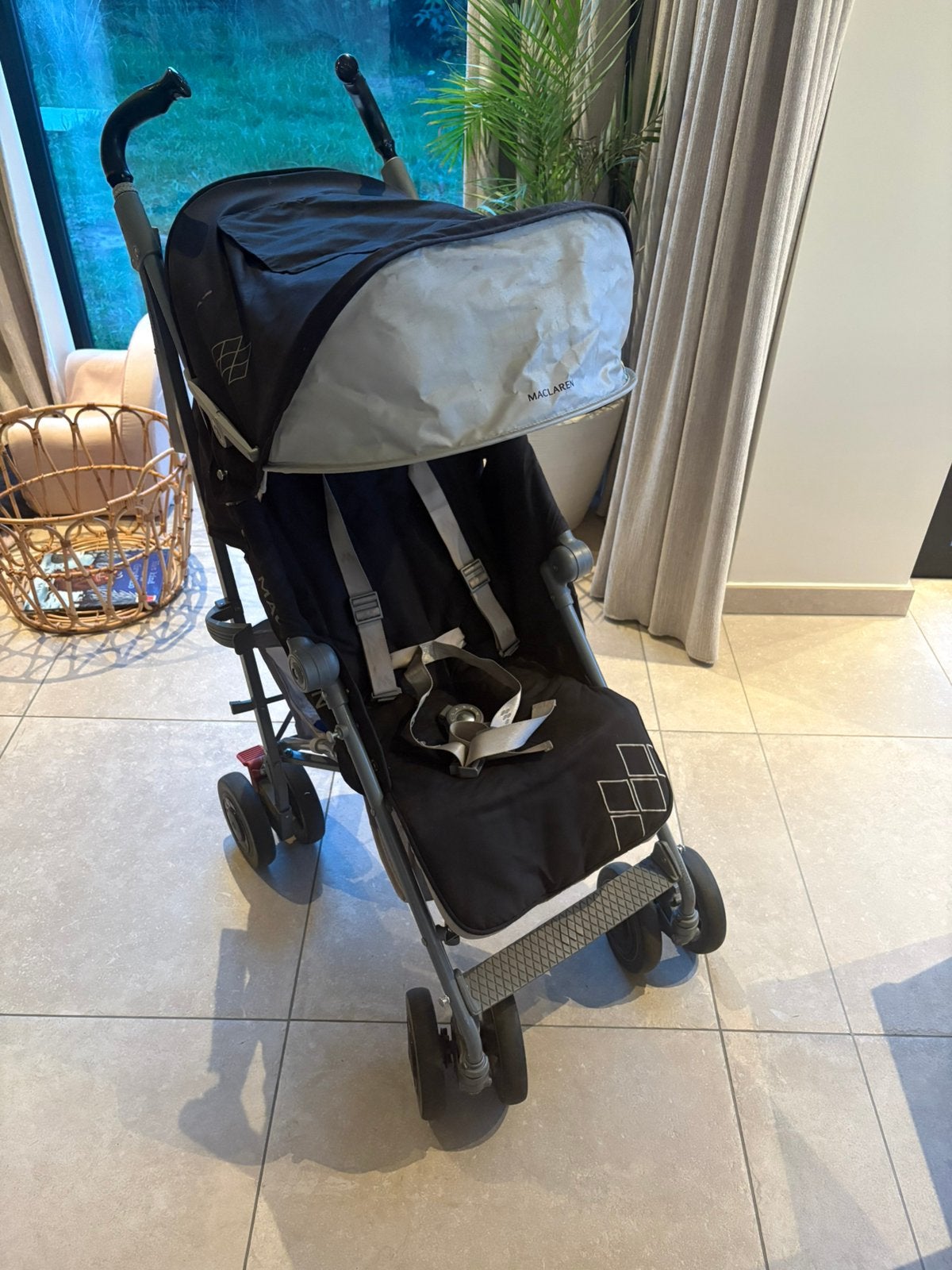 MacLaren techno xt buggy, Kinderen en Baby's, Ophalen, Gebruikt, Maclaren, Verstelbare rugleuning