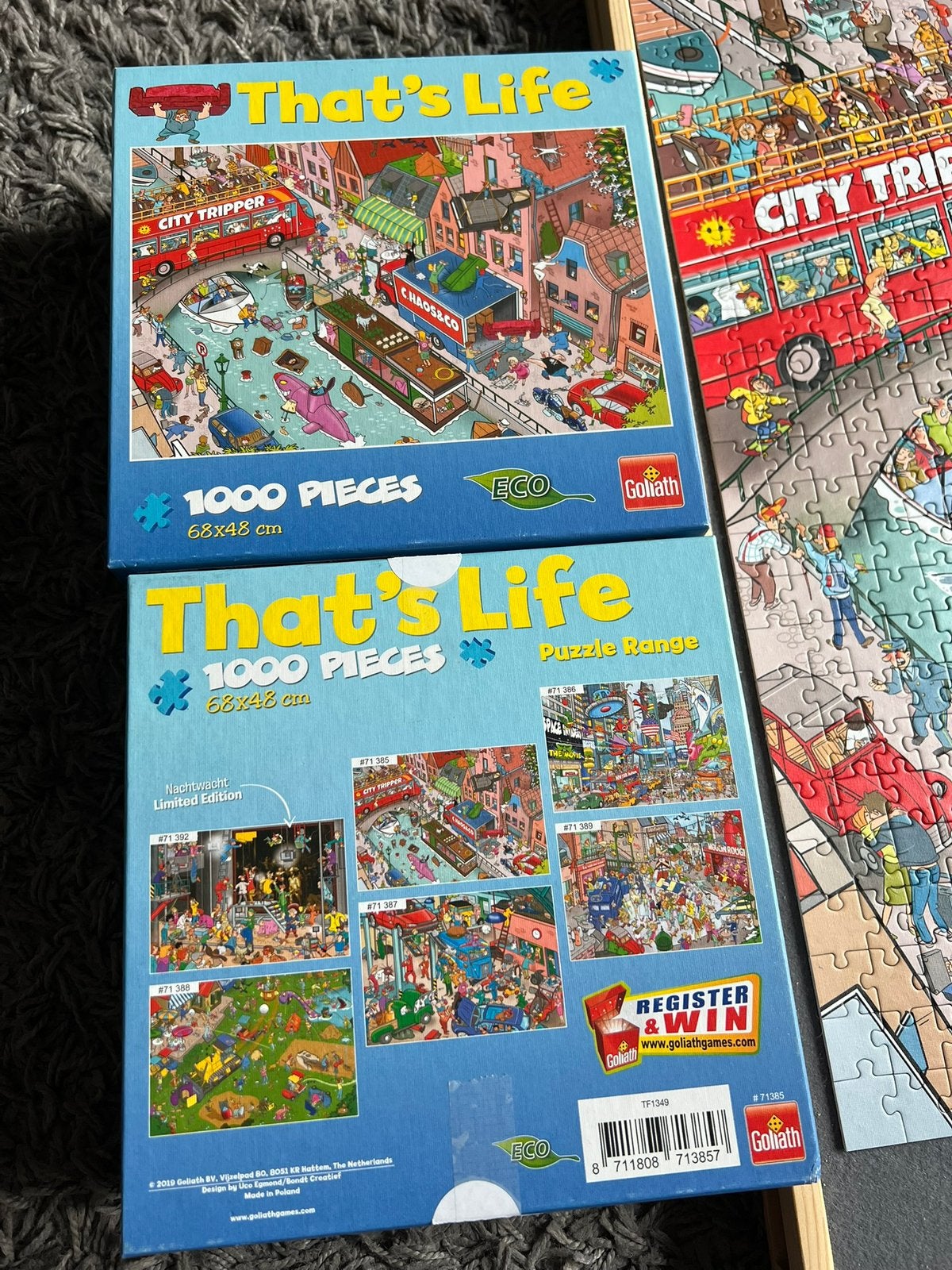 That’s life puzzel 1000 stukjes, Enlèvement ou Envoi, Comme neuf