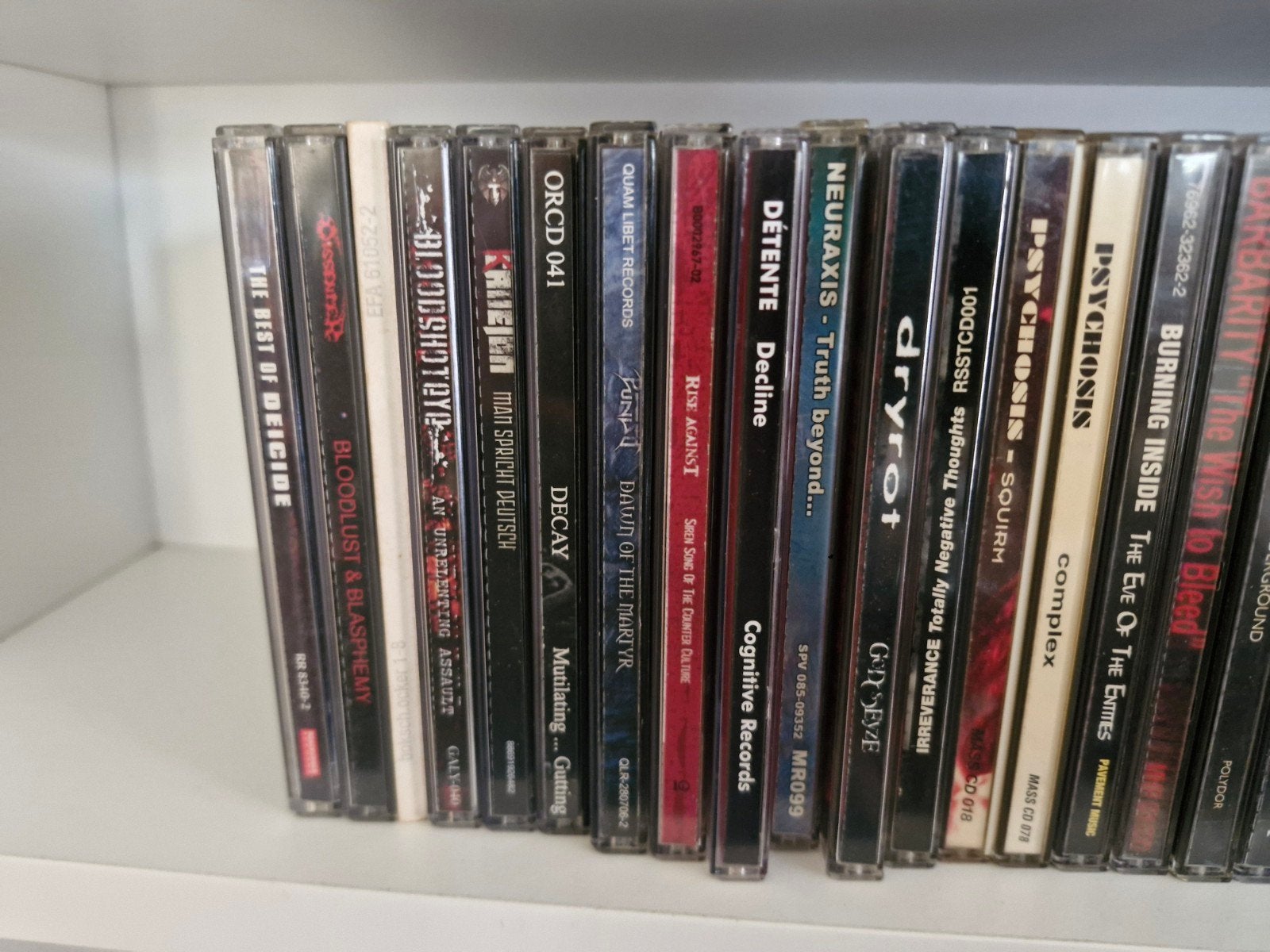 Metal cd's. 3 euro per stuk, CD & DVD, Enlèvement ou Envoi, Utilisé, Death metal, Album