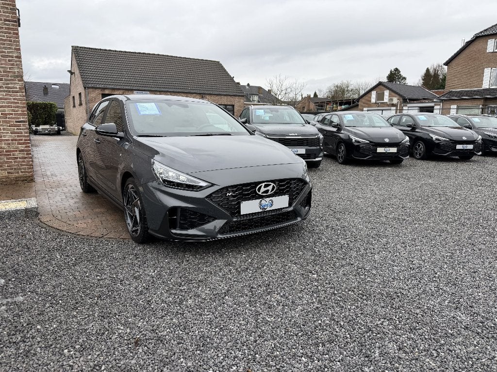 Hyundai i30 HB 1.5 T-GDi MHEV 140PK N-Line DCT NIEUW 0KM, Euro 6, Entreprise, Noir, 5 portes