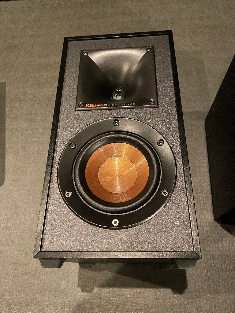 KLIPSCH R-41 M, Enlèvement ou Envoi, Comme neuf, Haut-parleurs Frontaux, Arrière ou Stéréo