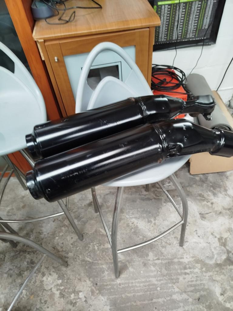 Honda cbr1000 f origineel uitlaten, Motoren, Ophalen