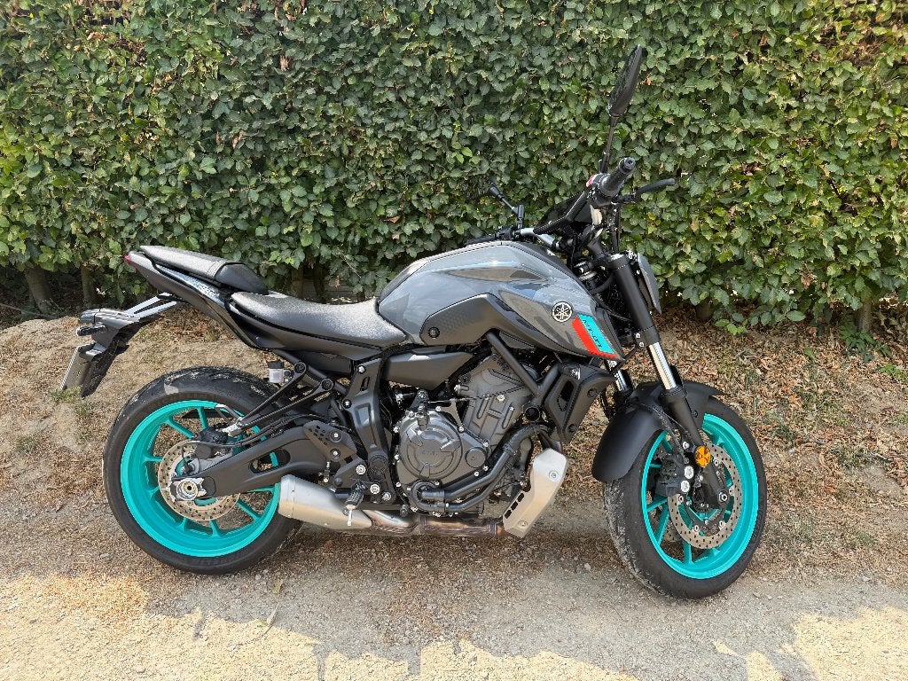 Yamaha MT-07 - 2023 - 3.348km- Eerste eigenaar, Motos, Plus de 35 kW, 2 cylindres, Permis Moto A2 minimum, Manuelle
