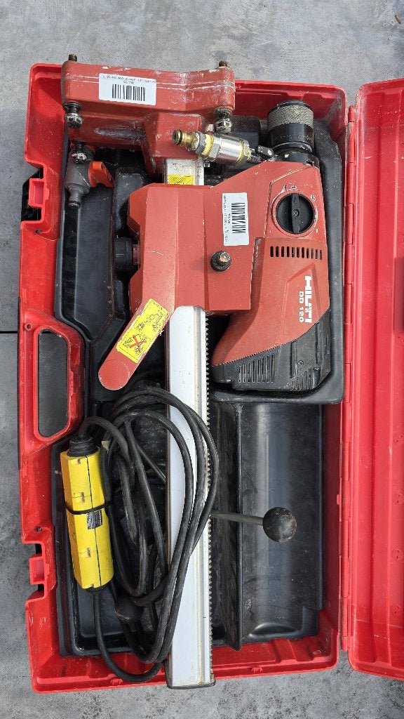 Carotteuse Hilti DD120, Enlèvement, Comme neuf, Foreuse sur colonne