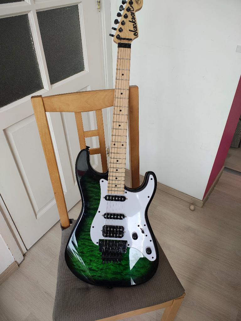 Jackson Adrian Smith SDXQ Trans Green - -  nieuw !, Ophalen, Nieuw, Solid body, Overige merken