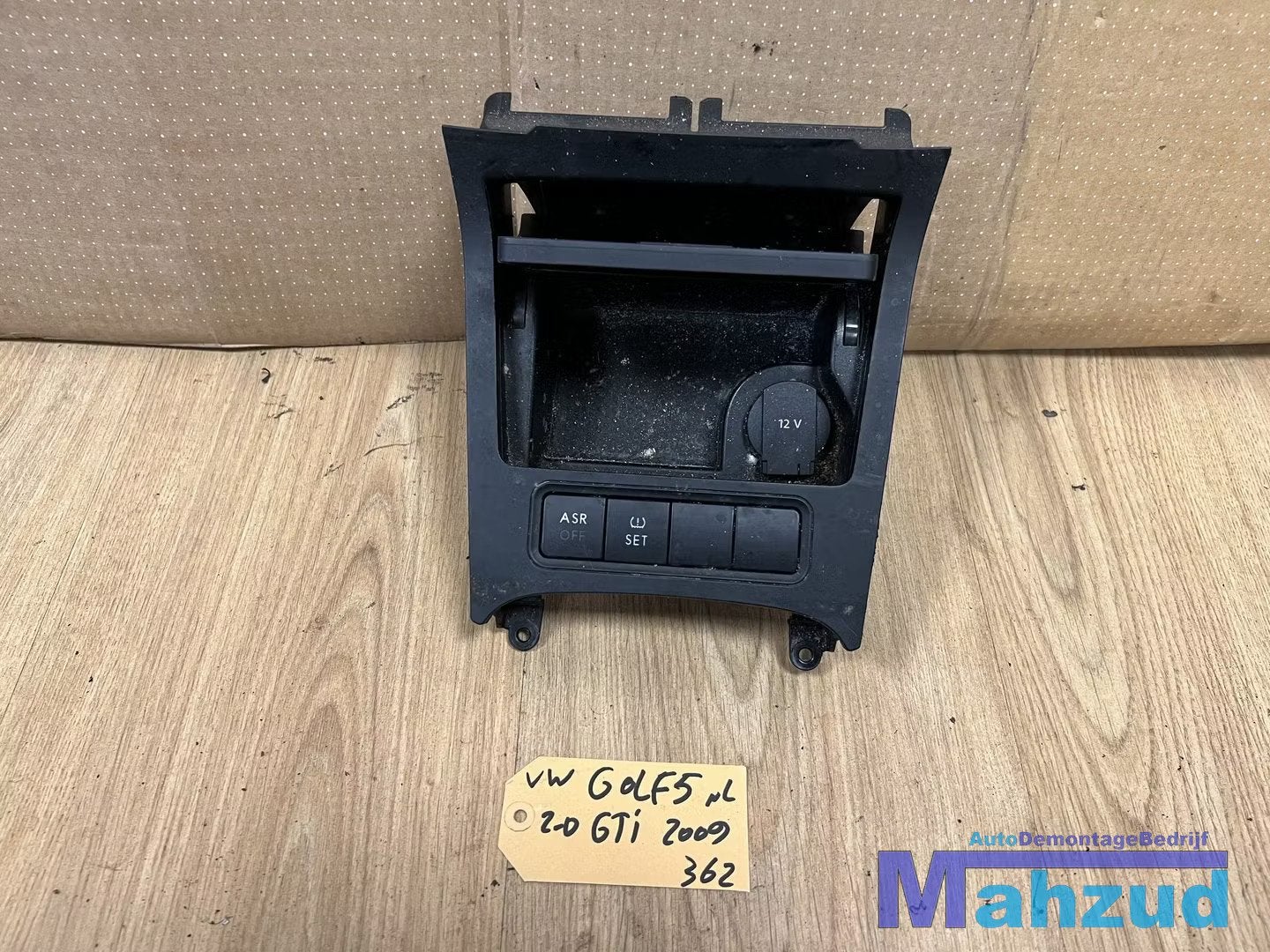 VW GOLF 5 GTI Asbak middenconsole 2003-2009, Auto-onderdelen, Gebruikt, Volkswagen, Volkswagen AG, Vw@volkswagen.de