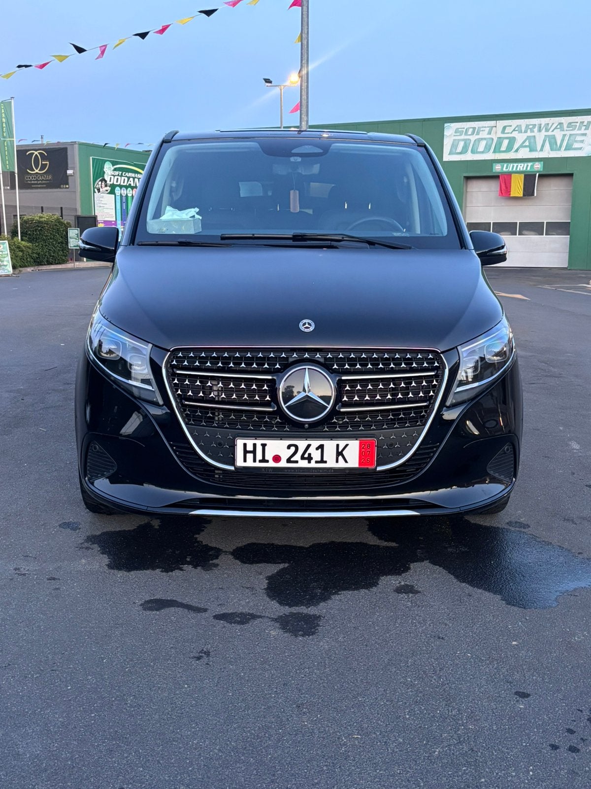 Mercedes v klass, Ophalen
