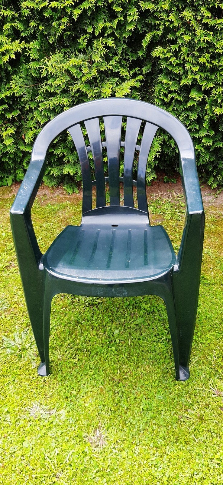 Chaise de jardin verte, Jardin & Terrasse