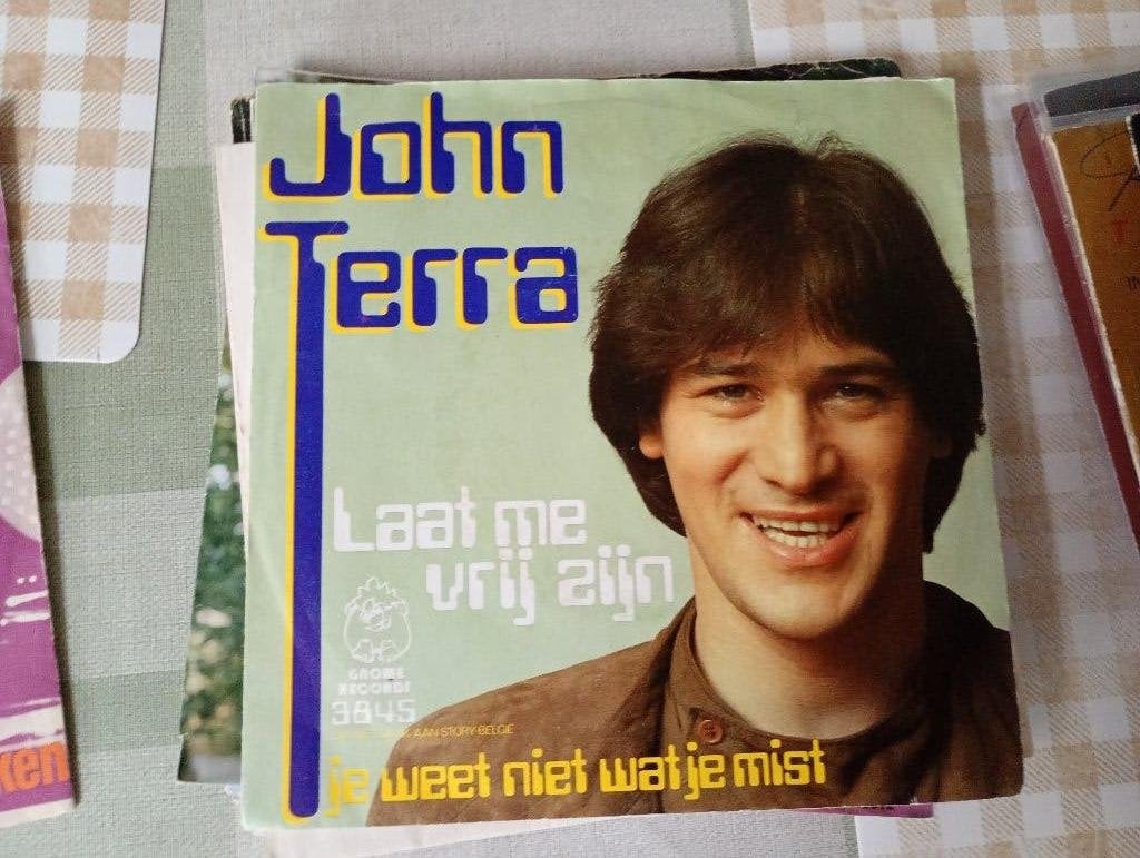John Terra - Laat me vrij zijn, Gebruikt, Verzenden, 7 inch, Fotohoes