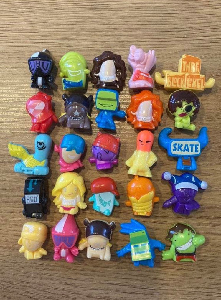 25 gogos gogo’s (25G), Collections, Jouets miniatures, Comme neuf, Enlèvement ou Envoi