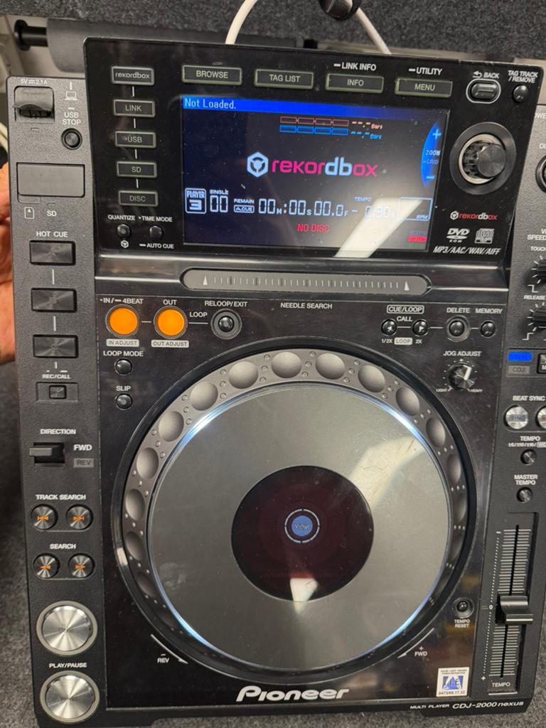 PIONEER CDJ-2000 NEXUS, Muziek en Instrumenten, Ophalen, Zo goed als nieuw, Pioneer