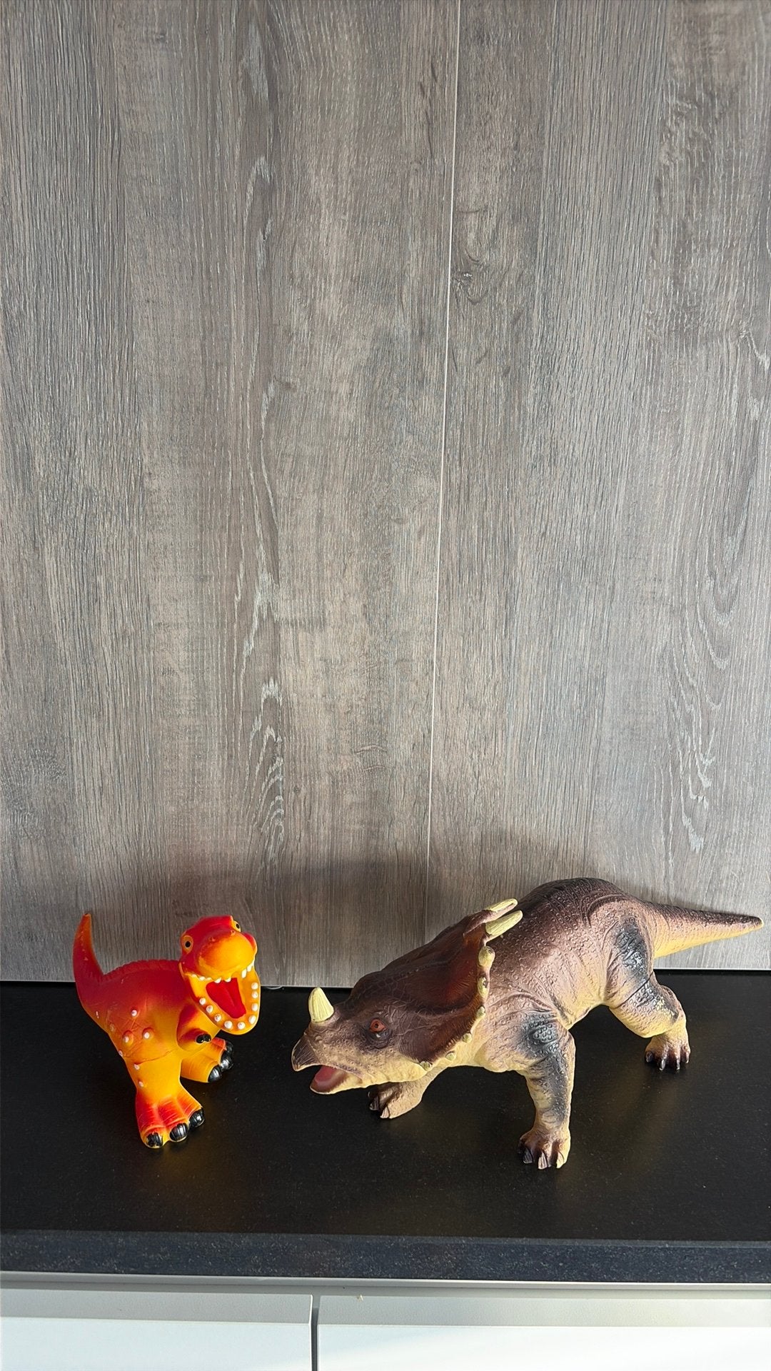 2 speelgoed dino’s, Ophalen of Verzenden, Gebruikt
