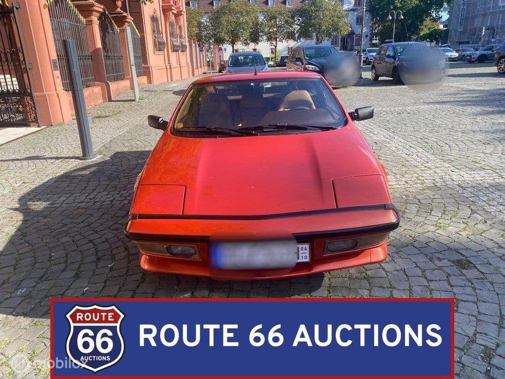 Talbot Matra Murena 1.6 | Route 66 Auctions, Overige merken, Zwart, Bedrijf, Handgeschakeld