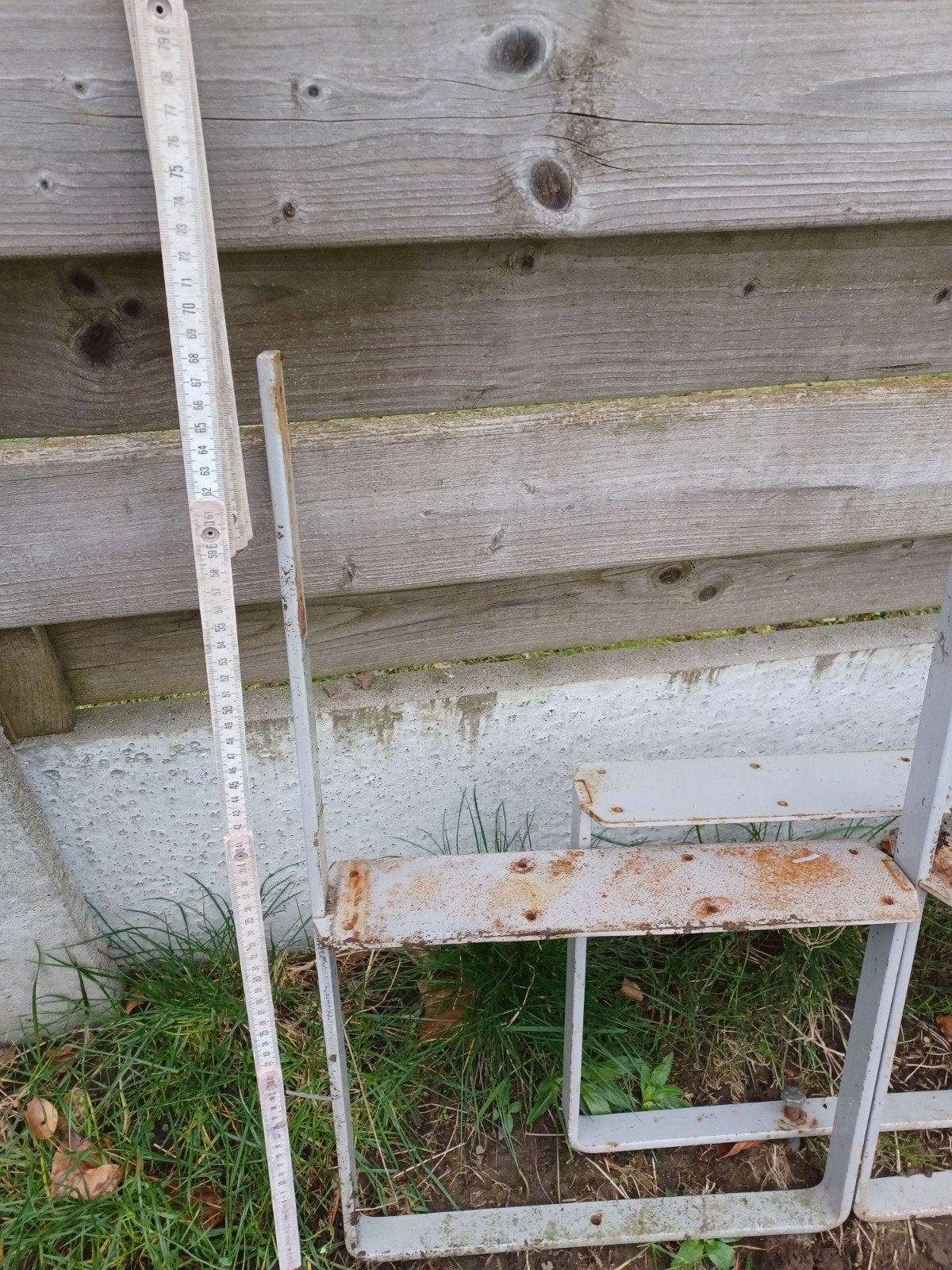 ijzeren frame voor tuinbanken, Tuin en Terras, Ophalen