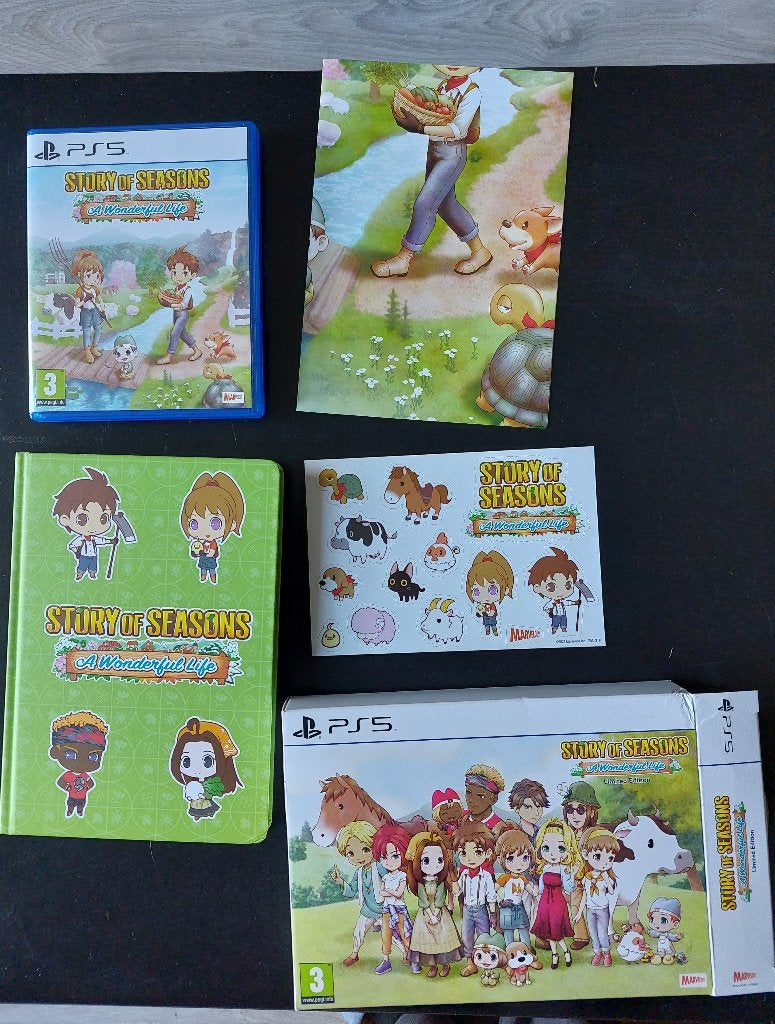 Story of Seasons : A Wonderful Life Édition Limitée PS5, Consoles de jeu & Jeux vidéo, Jeux | Sony PlayStation 5, Enlèvement, Comme neuf