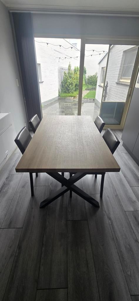 Eettafel met 4 stoelen, Huis en Inrichting, Tafels | Eettafels, Ophalen