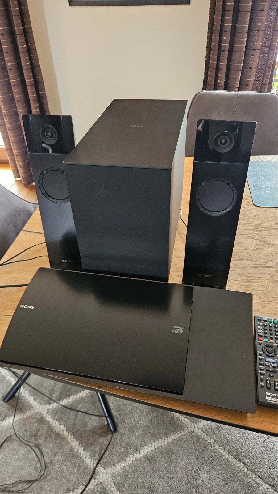 Blu-ray dvd home cinema SONY BDV-NF620, Lecteur Blu-ray, Comme neuf, Sony, Enlèvement
