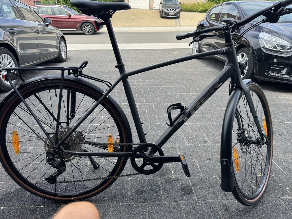 TREK FX3 fiets mat zwart, Autres marques, Vitesses, 57 à 61 cm, Comme neuf