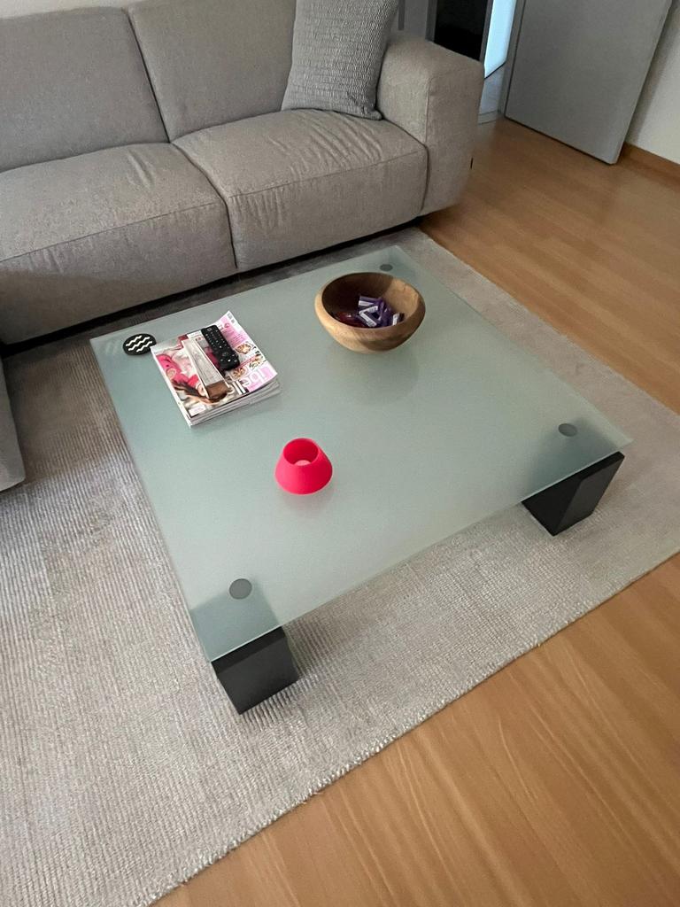 Salontafel Ligne Roset, Moins de 50 cm, Design, 50 à 100 cm, Carré