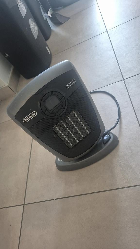 Delonghi warmteblazer, Caravans en Kamperen, Luchtpompen, Ophalen, Gebruikt, Elektrisch