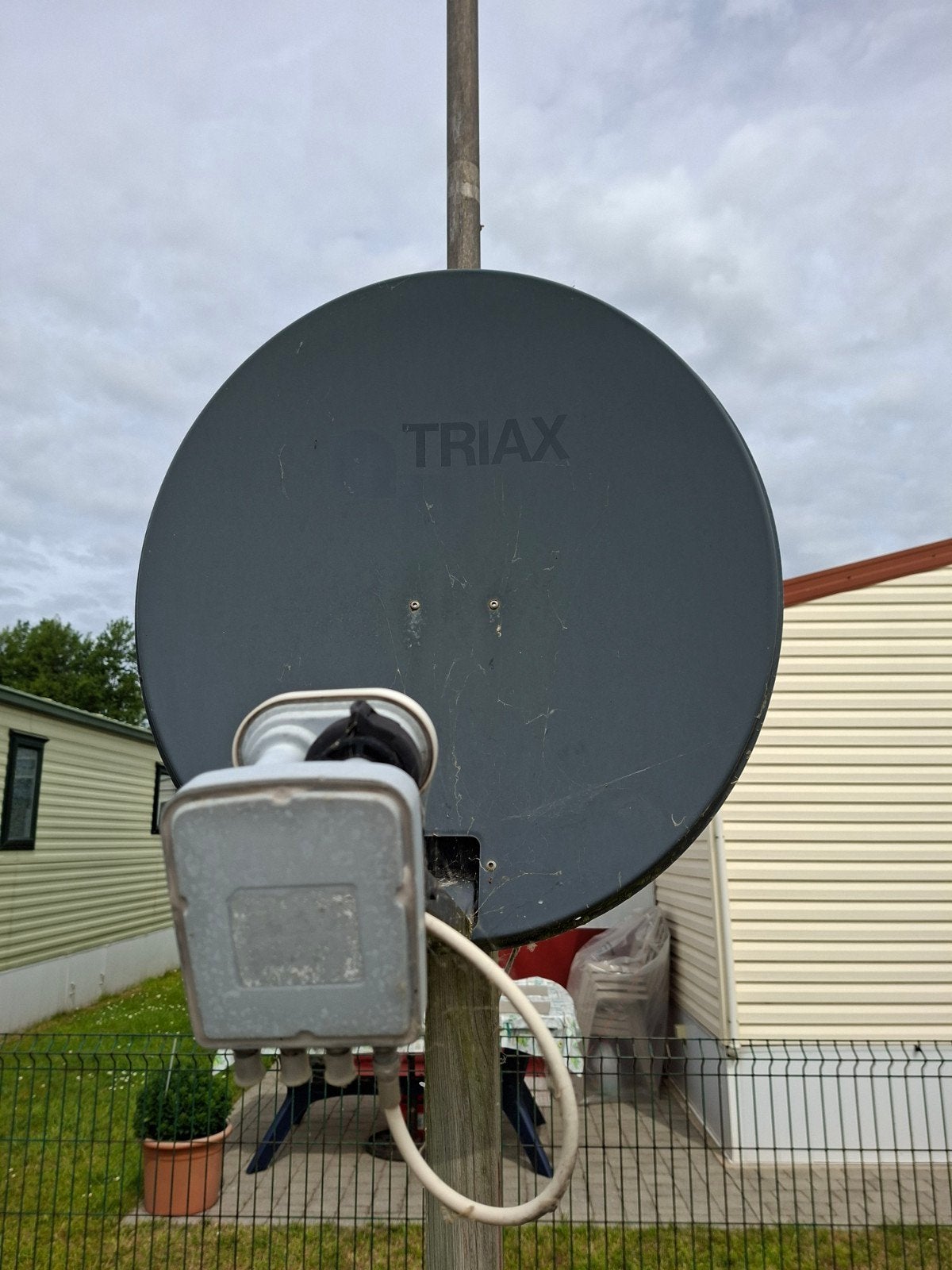 Triax schotelantenne, Audio, Tv en Foto, Schotelantennes, Ophalen of Verzenden, (Schotel)antenne