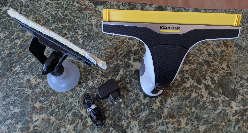 KÄRCHER Nettoyeur de Vitres WV 6 Plus, Enlèvement, Essuie-vitre ou Raclette