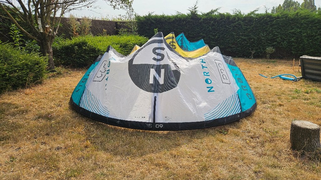 north orbit/reach 2024, Sports nautiques & Bateaux, Kitesurf, Enlèvement ou Envoi, Utilisé, 9 m², Kite