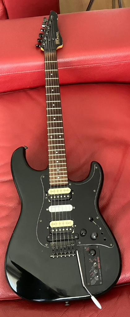 Midi gitaar Casio 510, Muziek en Instrumenten, Ophalen, Gebruikt, Solid body, Overige merken