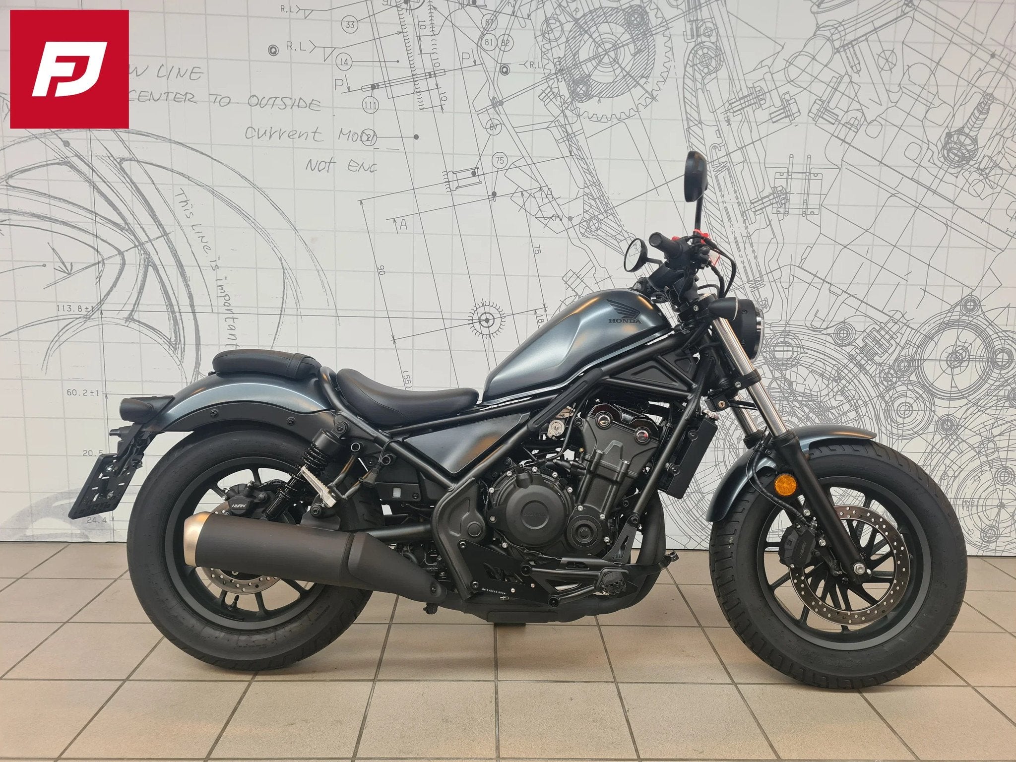 Honda CMX 500 Rebel (bj 2025), Motoren, Chopper, Bedrijf, Meer dan 35 kW, 500 cc