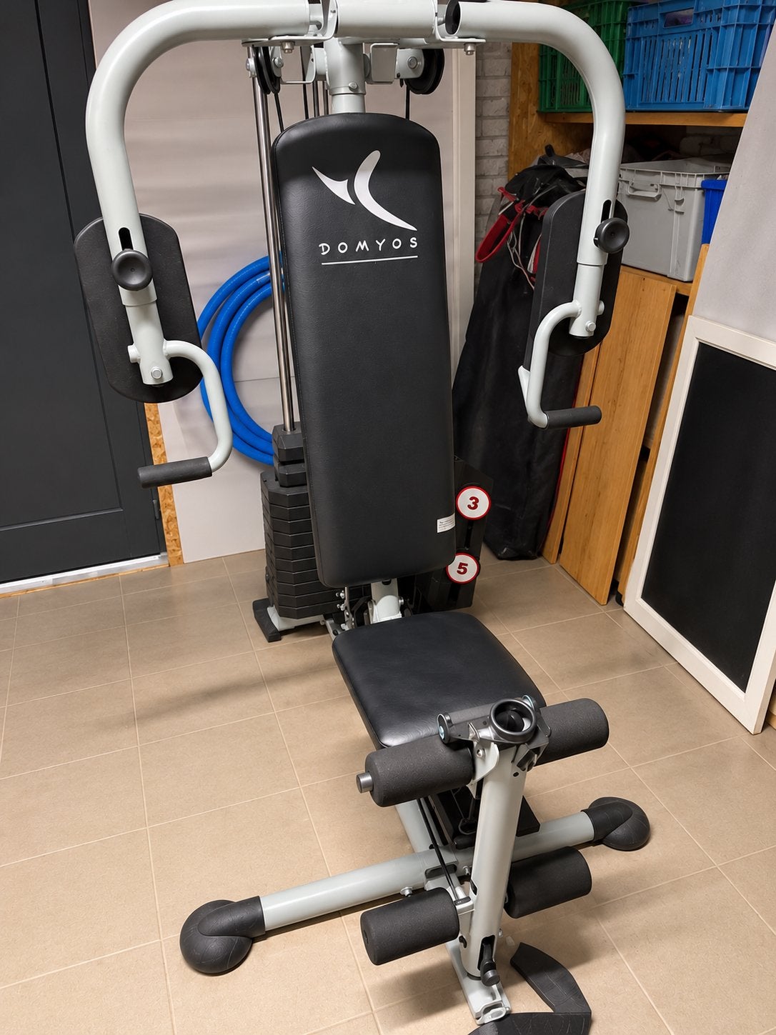 Machine de musculation Domyos, Sports & Fitness, Enlèvement, Comme neuf
