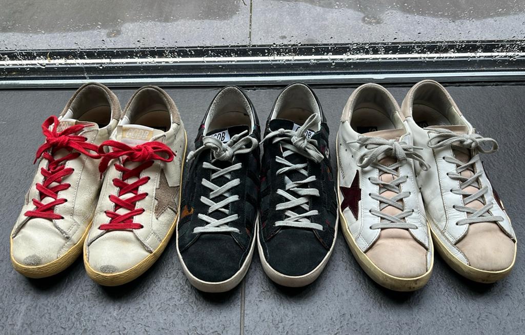 Golden Goose maat 39 - 3 paar sneakers mooie staat!, Ophalen of Verzenden, Zo goed als nieuw, Roze, Sneakers