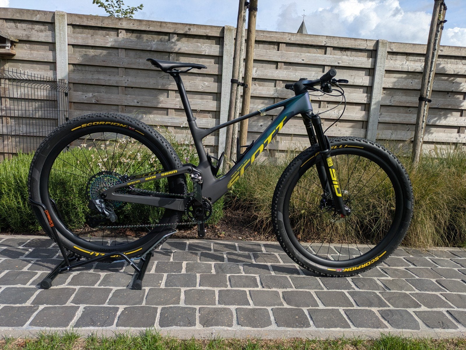 Scott Spark RC World Cup, Fietsen en Brommers, Fietsen | Mountainbikes en ATB, Fully, Ophalen, Zo goed als nieuw, Schijfrem