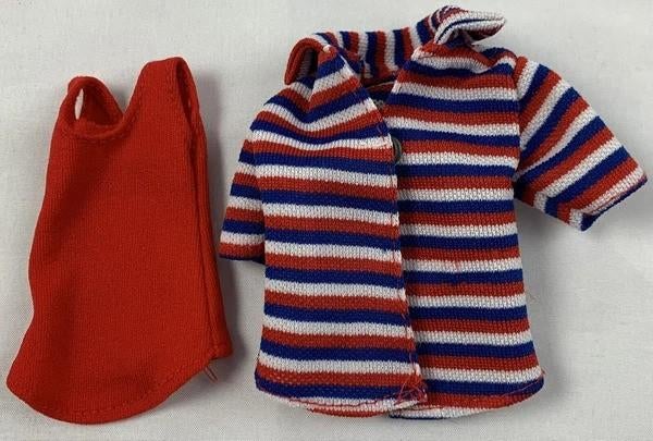 Fleur Mix Mode 1229 Sindy Barbie Pop Kleding Vintage 1982, Verzenden, Zo goed als nieuw, Fashion Doll