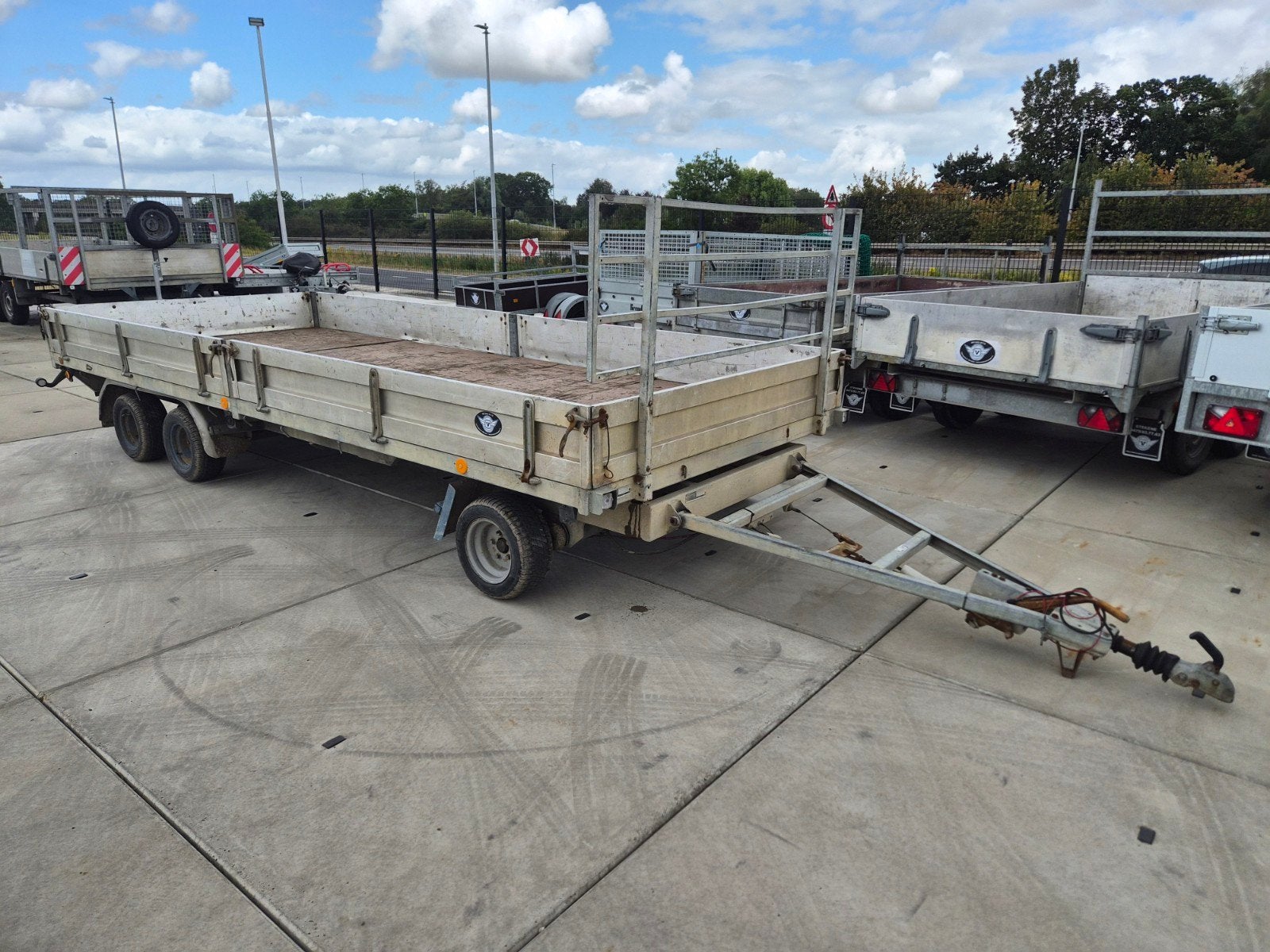 Schammel aanhangwagen 500x200 3500kg mtm, Auto diversen, Aanhangers en Bagagewagens, Ophalen, Zo goed als nieuw