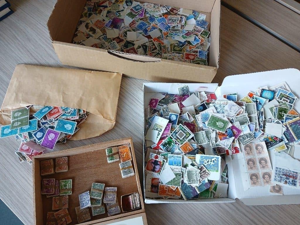 Nederlandse postzegels mix, Ophalen of Verzenden, Na 1940, Gestempeld