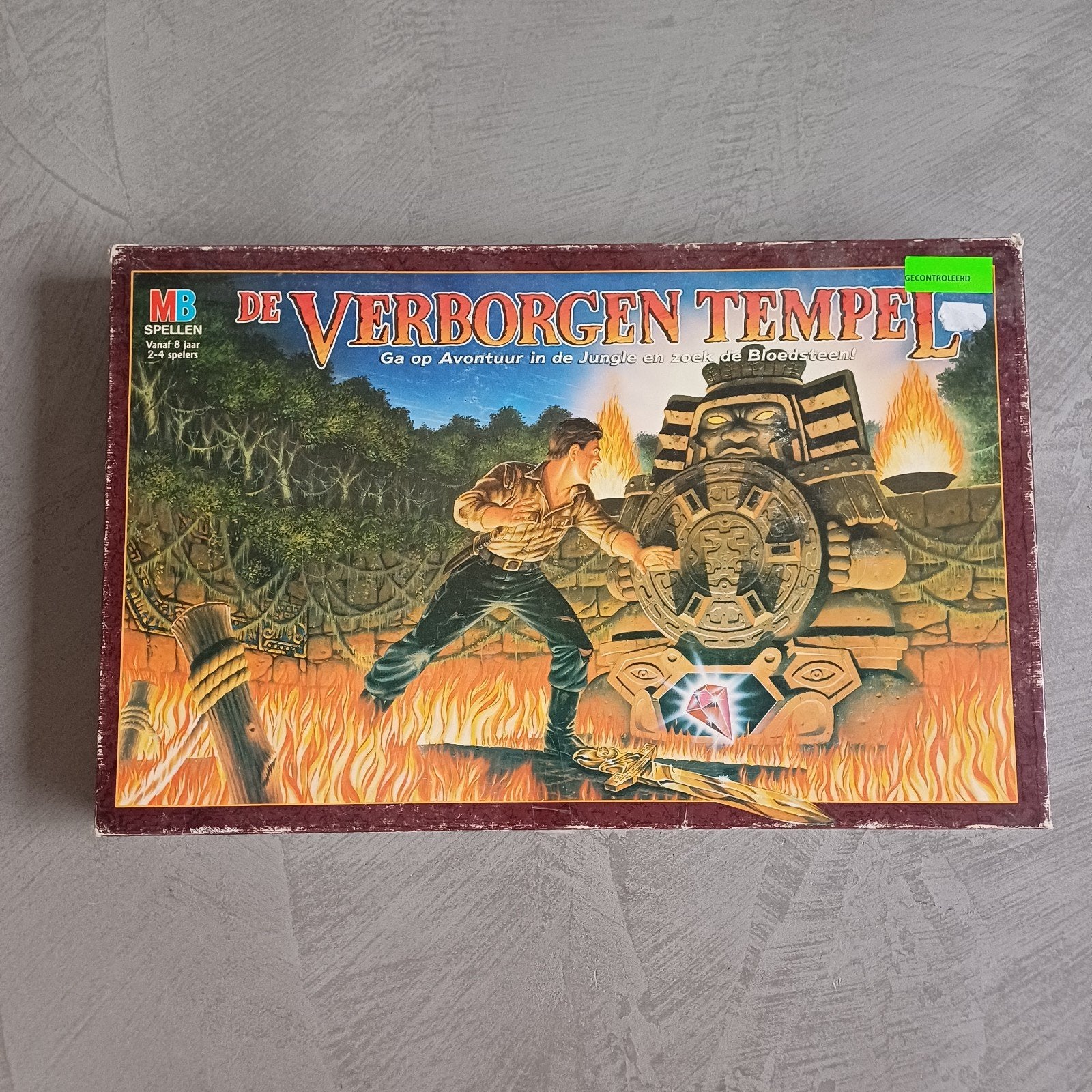 Vintage bordspel MB De verborgen tempel, Ophalen
