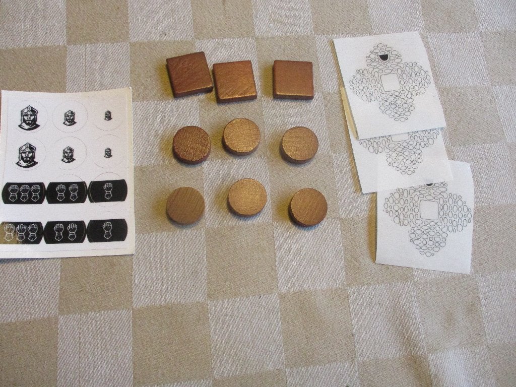 bordspel onderdelen Catan Steden en Ridders bruine set 999, Vijf spelers of meer, Ophalen of Verzenden, Nieuw, 999 Games