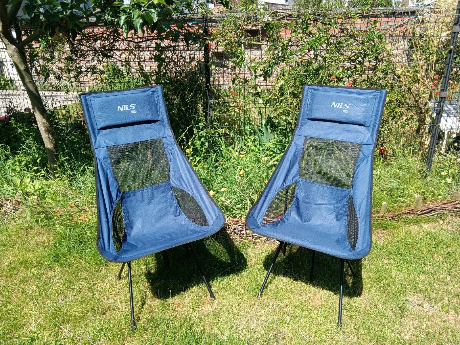 Chaise de camping avec dossier haut, Enlèvement