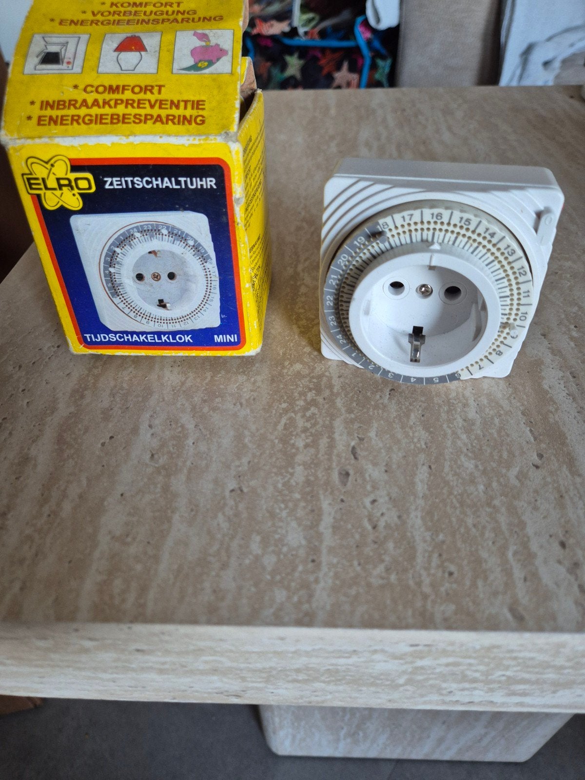 Tijdschakelaar, Ophalen