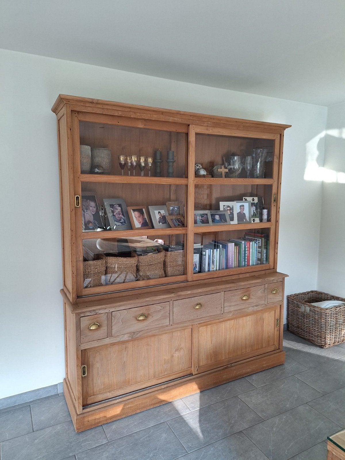 Buffetkast in teak perfecte staat., Ophalen