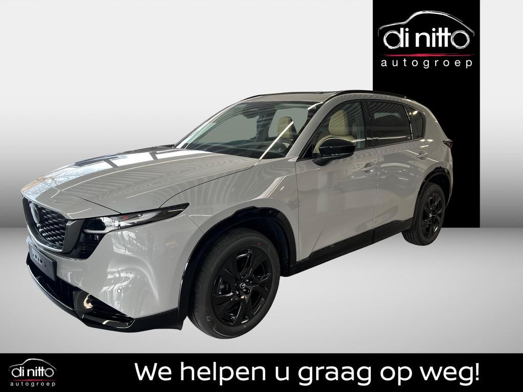 Mazda CX-5 2.5L 141 HP Auto Homura (Tan) + Pano, Autos, Mazda, Argent ou Gris, Achat, Entreprise, 2000 kg